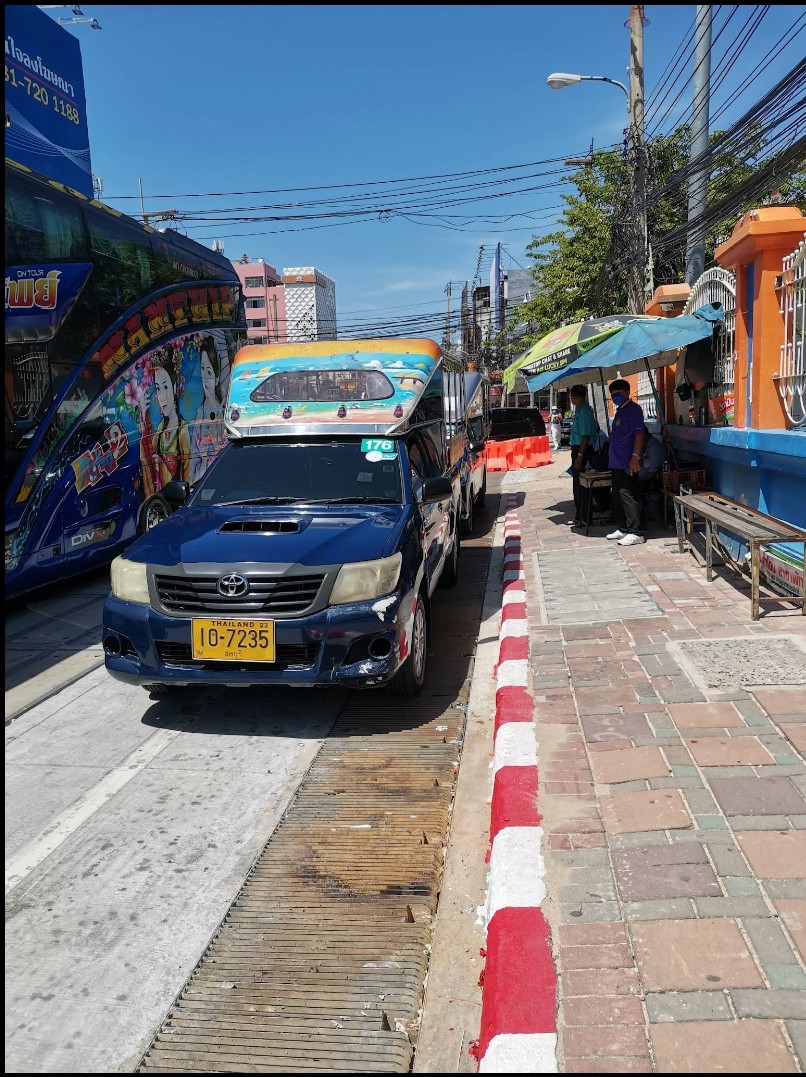 Songthaew (Baht Bus) — Pattaya's Local Transport